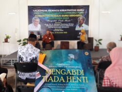 Peringatan Hari Guru Nasional, Komunitas Guru di Sidoarjo Luncurkan Buku Antologi Puisi “Mengabdi Tiada Henti”