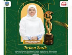 Khofifah Terima Penghargaan Muslim Choice Award Sebagai Governor of Good Performance