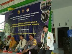Gotong Royong Bersama Rakyat, BEM FISIP UWKS Adakan Bakti Sosial di Pasuruan