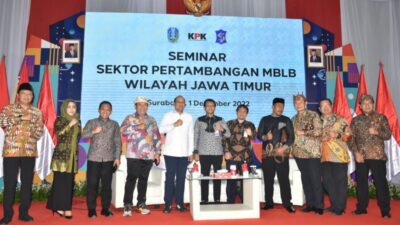 Peringati Hari Antikorupsi Sedunia, KPK RI Gelar Seminar MBLB Wilayah Jatim