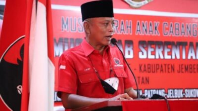 Rakercab PDIP Jember, Arief Wibowo: Terus Konsisten Turun Kebawah Lakukan Kerja-Kerja Kerakyatan
