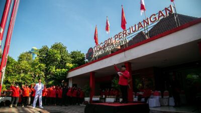 HUT PDIP ke-50, DPC Surabaya: Rakyat adalah Sumber Kekuatan dan Energi bagi PDIP