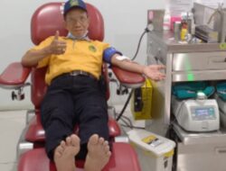 Tokoh Asal Jember ini Makin Tua Semakin Kuat untuk Bersedekah Melalui Donor Darah