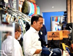 Warga kaget dan Senang Ketemu Jokowi Yang Cek Aktivitas Perekenomoan di Pusat Perbelanjaan