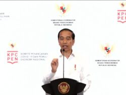 Jokowi: Harus Tetap Waspada Pada Masa Transisi Pandemi
