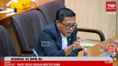 Anggota DPR RI Sonny T Danaparamita Soroti Tiga Hal Saat Raker dengan Menteri BUMN