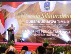 Khofifah Silahturahmi Dengan Warga Jatim di NTB