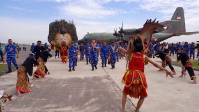 Lanud Muljono Sambut Pasis Seskoau Angkatan Ke-60 dalam Kunjungan ke Surabaya
