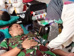 Meriahkan HUT TNI AU ke-77, Lanud Muljono Gelar Donor Darah