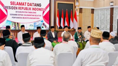 Ini Yang Dibahas Jokowi Saat Pertemuan Dengan Tokoh Agama dan Tokoh Adat Kalimantan Selatan