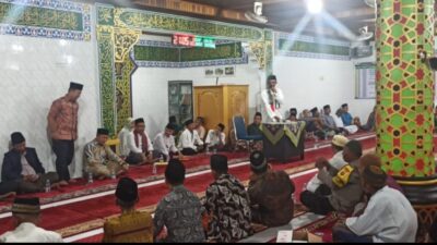 Masjid Baitul Mukminin Terancam Longsor, Wali Nagari Siguntur Sampaikan Aaspirasi ke TSR XV Dharmasraya