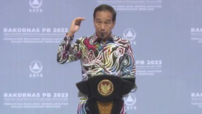 Jokowi Minta Pemerintah Daerah Masukkan Resiko Bencana Dalam Perencanaan Pembangunan