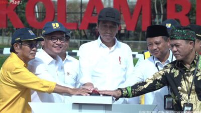 Jokowi Resmikan Beberapa Infrastruktur Pengendali Banjir dan Pengurai Macet di Jawa Barat