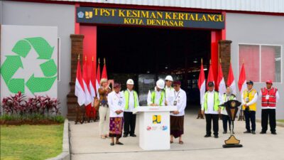 Jokowi Resmikan Tempat Pengolahan Sampah Terpadu di Denpasar Bali