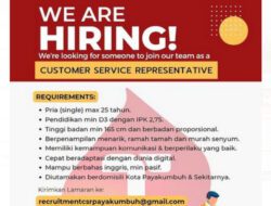 Lowongan Pekerjaan di GraPari Telkomsel Payakumbuh Sumatra Barat, Berminat Silahkan Daftar