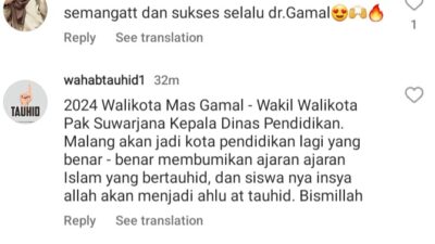 Gamal-Suwarjana Dijodohkan Netizen di Pilwali Kota Malang 2024