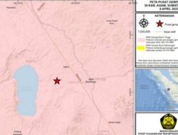 Gempa M 4,5 Goyang Bukit Tinggi Sumatera Barat
