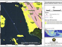 Gempa M 6,4 Landa Mandailing Natal Sumatera Utara