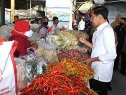 Girangnya Pedagang Pasar Selo Boyolali Saat Dikunjungi Jokowi