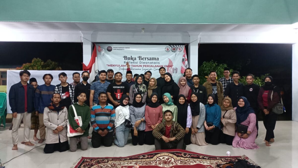 Para Kader Dan Persatuan Alumni GMNI Mojokerto