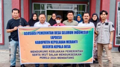 Jaga Keamanan, Polda Riau Silaturahmi Dengan Kepala Desa Gogok Kabupaten Kepulauan Meranti
