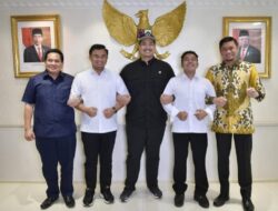 Hadiri Undangan Menpora, Bupati Dharmasraya Sutan Riska Usul Olahraga Tingkat Desa Difasilitasi