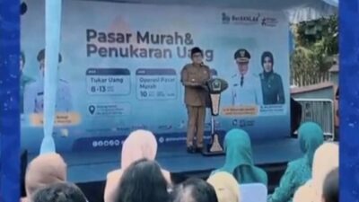 Diresmikan Walikota, Warga Antusias Datangi Pasar Murah Ramadhan