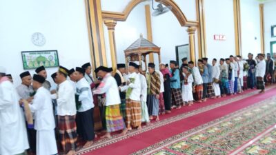 Masjid Baitul Makmur Jorong Kurnia Kamang Gelar Sholat Idul Fitri 1444 Hijriyah