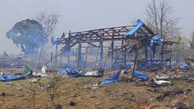 Serangan Udara Junta Militer Myanmar ke Sebuah Desa Tewaskan Seratus Orang