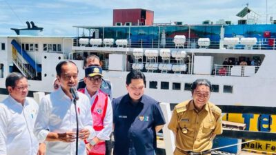 Tinjau Pelabuhan Merak, Jokowi Tegaskan Kesiapan Hadapi Arus Mudik Lebaran 2023