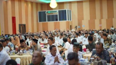 Sutan Riska Hadiri Halal Bihalal Apkasi-Apeksi di Kabupaten Batubara Sumut
