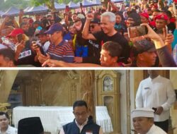 Anies ke Jember Pakai Jet Pribadi dan Jamuan Makan Bersama Bupati, Ganjar Pakai Jalan Darat dan Makan Bersama Warga di Alun-Alun