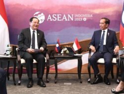 Jokowi dan PM Laos Bahas Kerjasama Pemberantasan Perdagangan Manusia