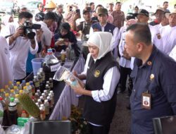 Khofifah Tinjau Program Pertanian Modern di Ngawi