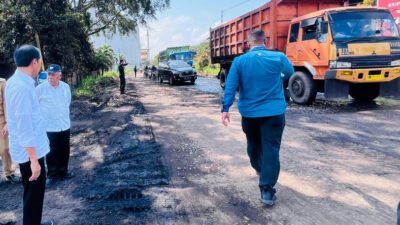 Lihat Kondisi Jalan di Jambi, Jokowi Tekankan Pentingnya Jalan Untuk Produksi dan Logistik