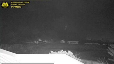 Setelah Meletus Tadi Pagi, Gunung Ibu di Halmahera Kembali Alami Erupsi Malam Ini