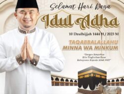 Pemkab Dharmasraya Laksanakan Shalat Idul Adha 1444 H di Masjid Agung