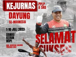 Kejurnas Dayung di Danau Kebun Nopi Kuantan Mudik Kuansing Besok Dibuka Gubernur Riau