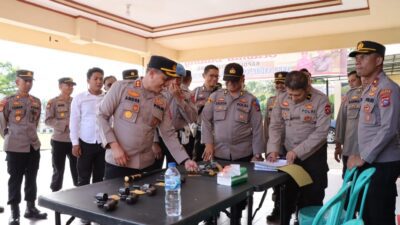 Seminggu Menjabat Kapolres Sijunjung Langsung Cek Organ dan Organik Mapolres Untuk Peningkatan Pelayanan