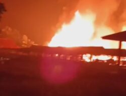 Pasar Timpeh 5 Jorong Kurnia Kamang Nagari Kamang Terbakar Kerugian Ratusan Juta Rupiah