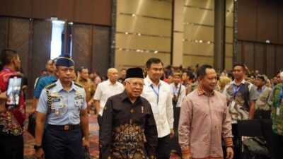 Wapres Ma’ruf Amin Buka Apkasi Otonomi Expo 2023 dan Rakernas Apkasi XV