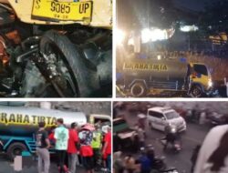 Truk Tangki Air Tabrak Rombongan Karnaval HUT RI di Pacet, Belasan Orang Terluka dan 3 Orang Dilaporkan Tewas
