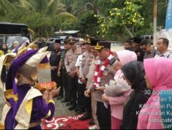 Kapolres Sijunjung Kunjungan Kerja di Polsek Kamang Baru