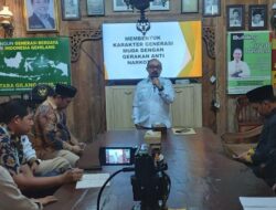 Jadi Narasumber, Sam TITO Sampaikan Materi Pembentukan Karakter Generasi Anti Narkotika