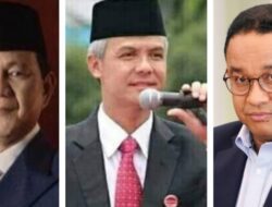 Hasil Survei Terbaru Ketiga Bakal Capres 2024, Ganjar dan Prabowo Alami Peningkatan, Sedangkan Anies Terus Alami Penurunan