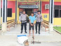 Pencuri Alat Sawmill Ditangkap Unit Reskrim Polsek Kamang Baru Polres Sijunjung