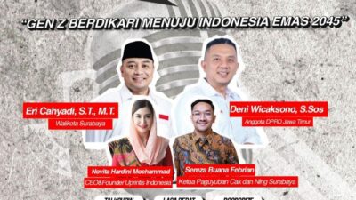 Deni Wicaksono Acungi Jempol Anak Muda Surabaya Getol Adu Gagasan untuk Bangsa