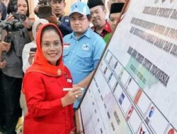 Hadiri Deklarasi Pemilu Damai, Sri Untari Ajak Masyarakat Turut Berpartisipasi Menjaga Kondusifitas