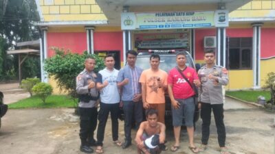 Reskrim Polsek Kamang Baru Polres Sijunjung Tangkap Residivis Pelaku Curanmor