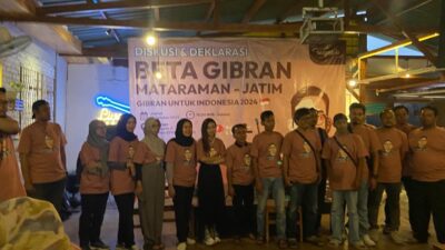 Pastikan Capres 02 Menang Satu Putaran, Beta Gibran Ponorogo Bergembira Blusukan ke Desa